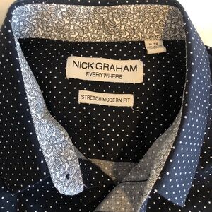Men’s Nick Graham XL Dress Shirt like new.